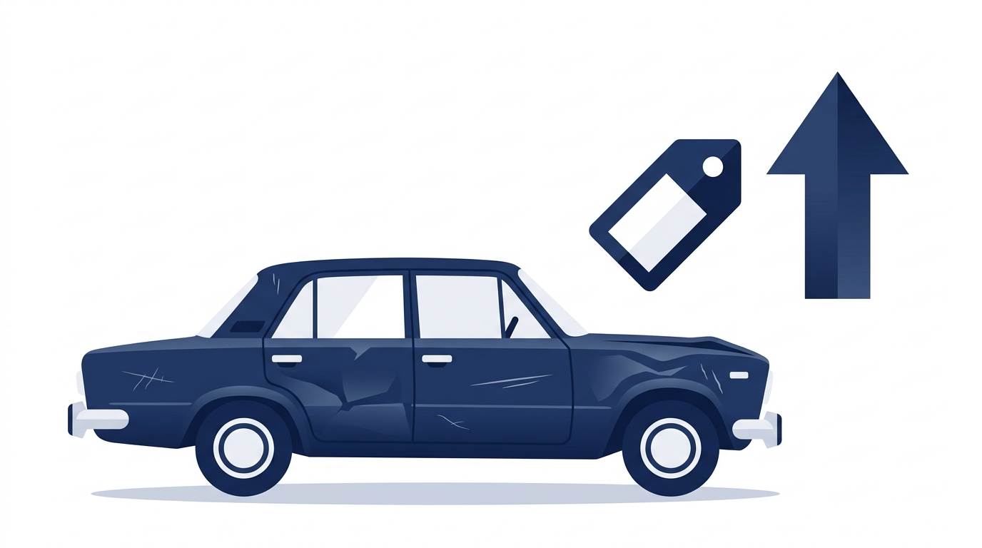 廃車買取相場はいくら？値段がつく車・つかない車の違い