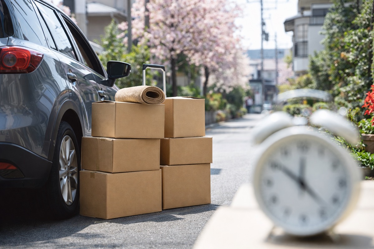 引越しに間に合わない場合の車の売却方法