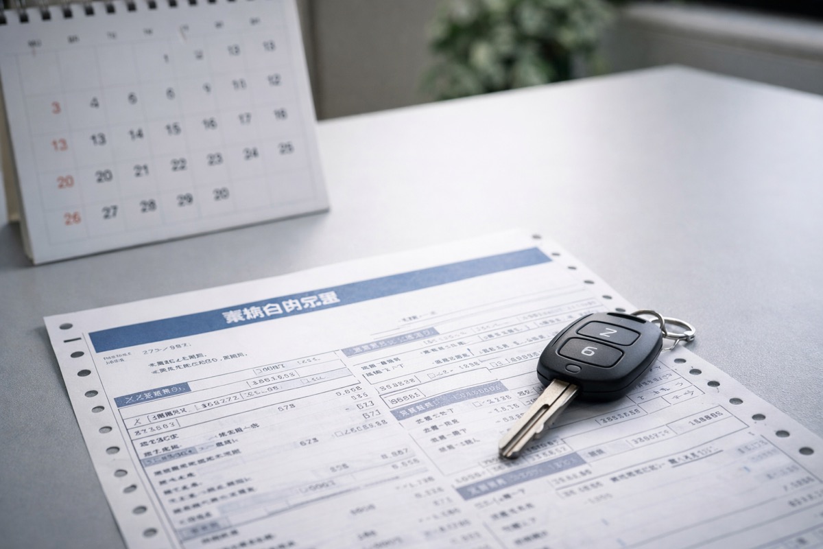 車売却後の自動車保険の解約タイミングと手続きを解説