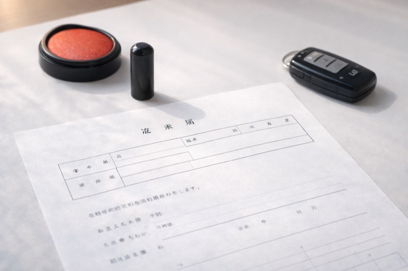 車の委任状の書き方｜名義変更・売却に必要な記入例と注意点