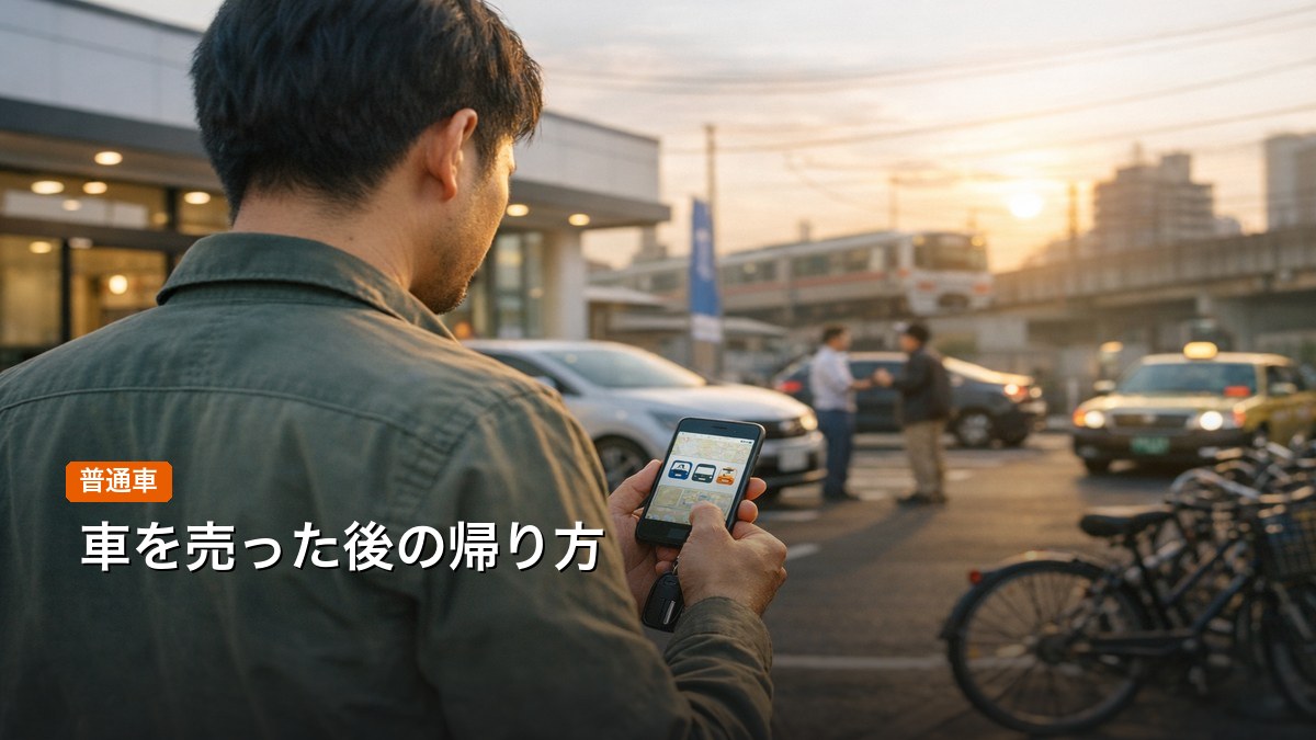 車を売った後の帰り方