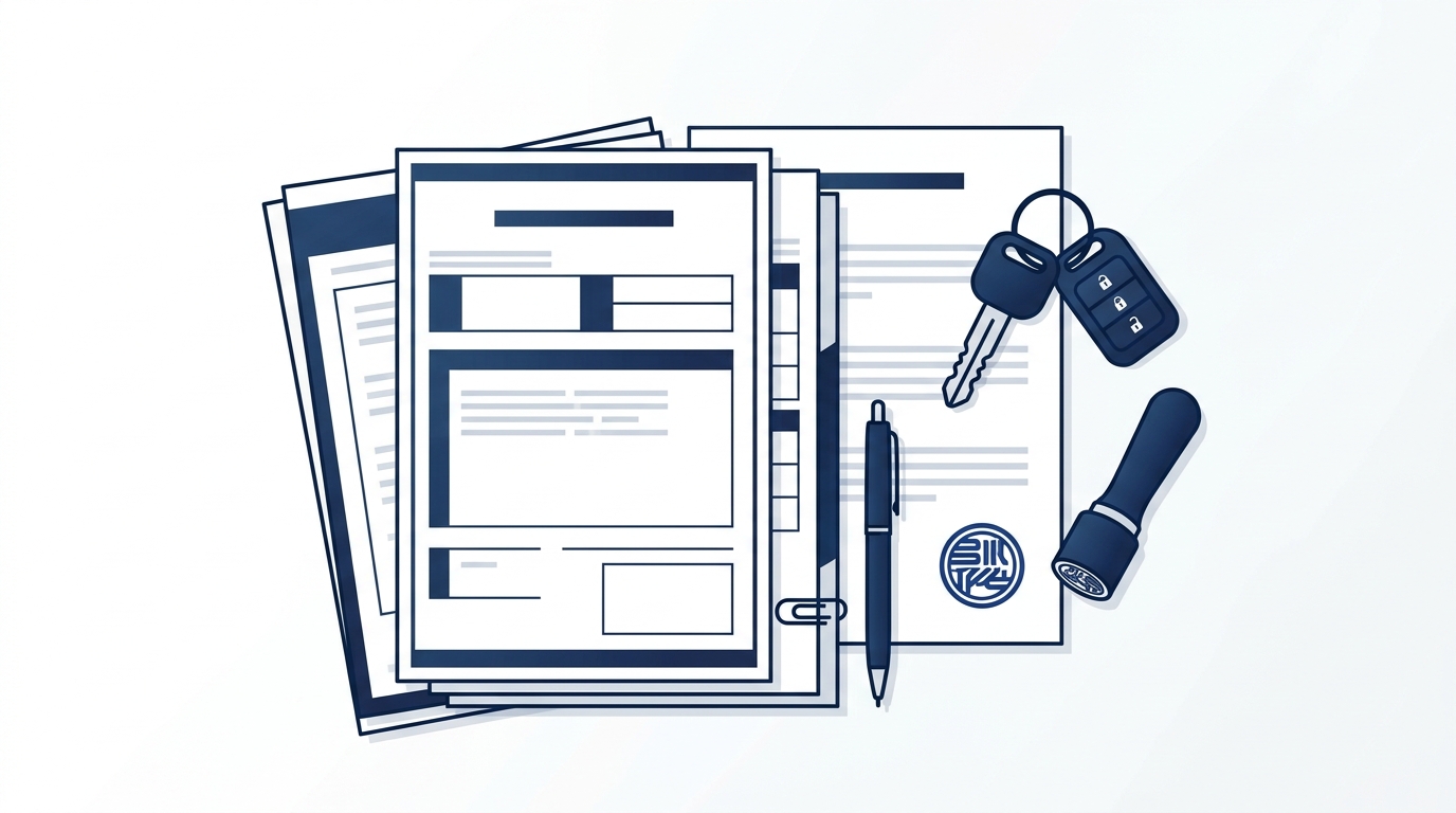 車の買取当日に必要なもの一覧【2026年】書類不足を防ぐ準備リスト