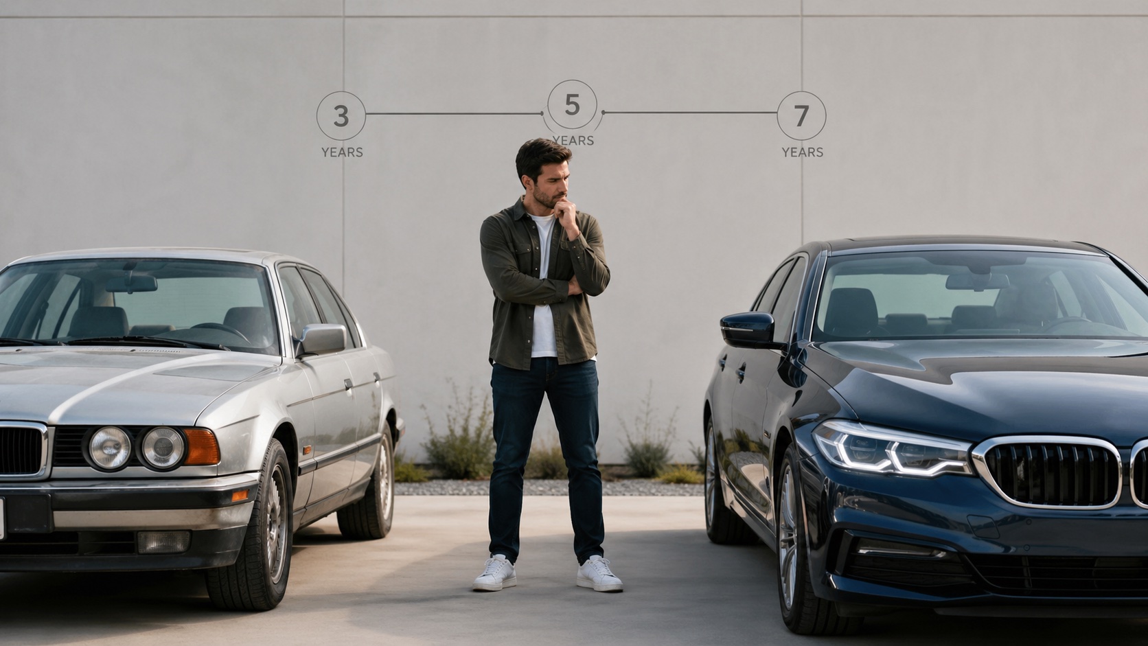 車 乗り換え タイミング 何年