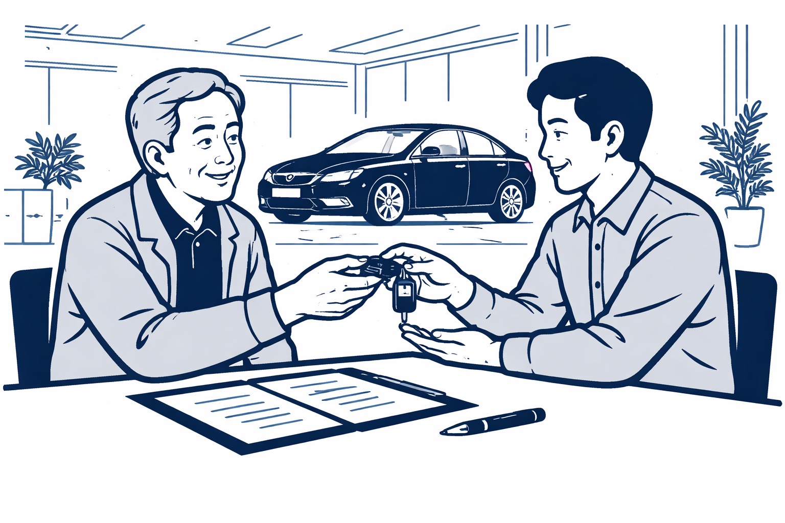 親名義の車を売る方法｜ケース別の手続き・必要書類・注意点を解説