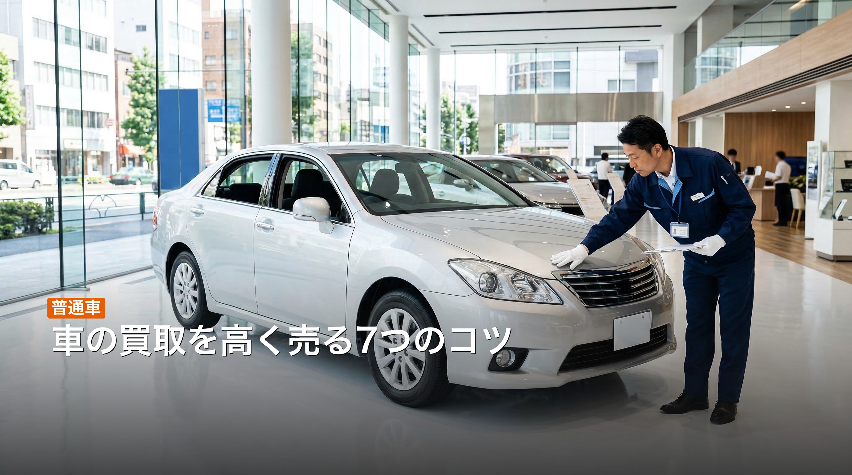 車の買取を高く売るコツ