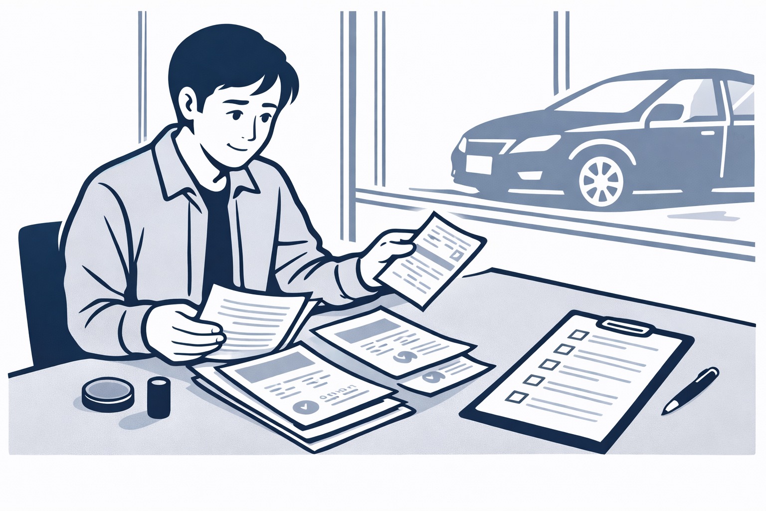 車を売る手続きと流れ｜売却6ステップ・必要書類・注意点を完全解説