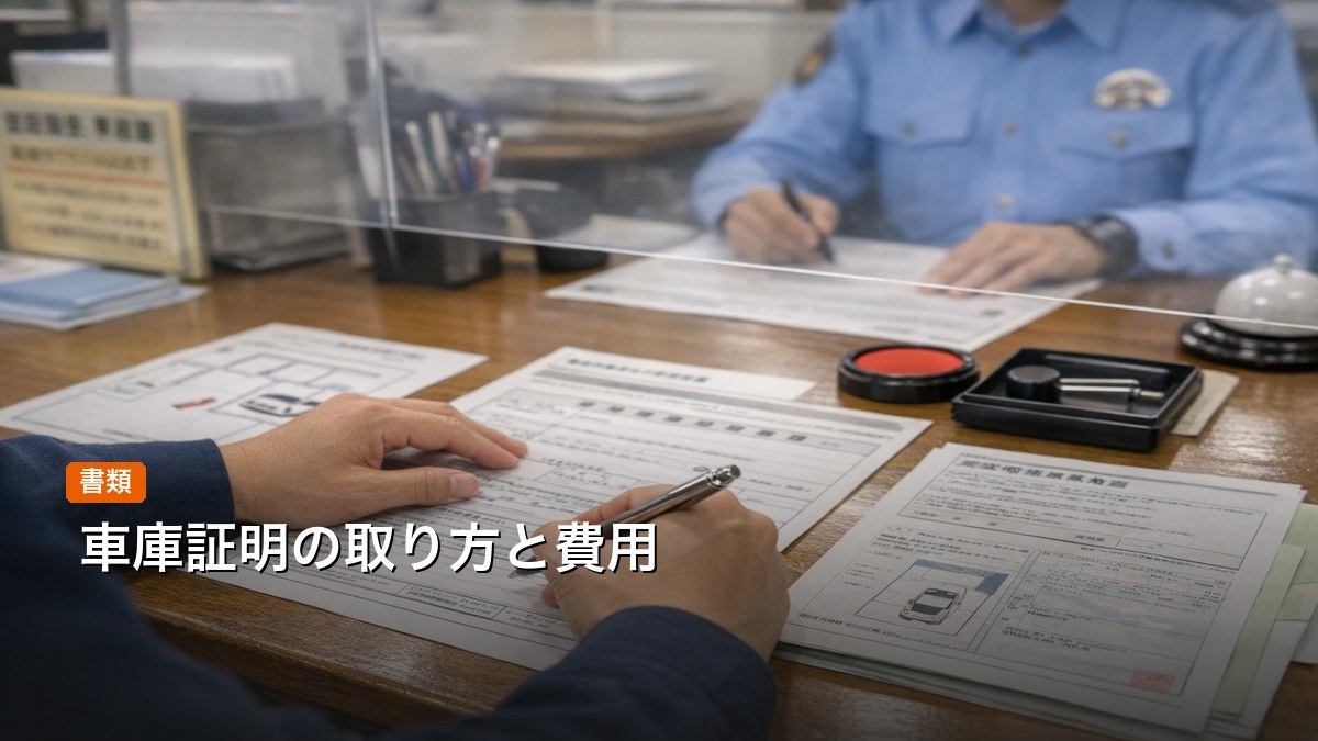 車庫証明の取り方と費用