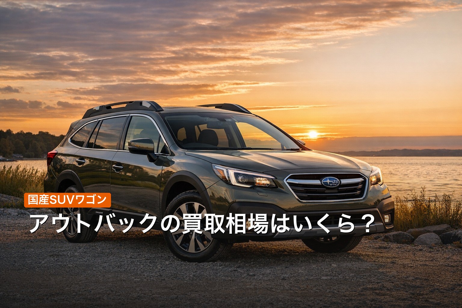 スバル レガシィ アウトバックの買取相場イメージ